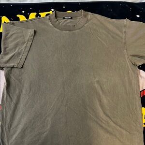 TALENTLESS Green Short Sleeve Tee Crew Neck